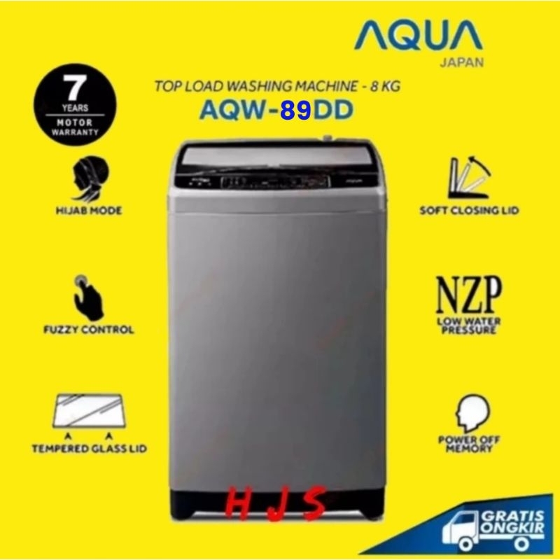 Jual Mesin Cuci Aqua Kg Aqw Dd Top Loading Automatic Tabung