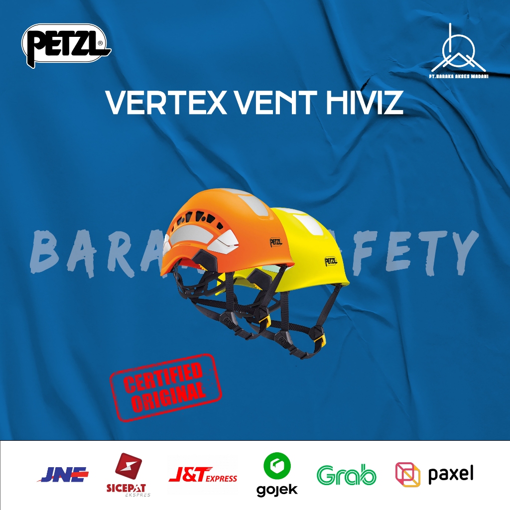 Casque VERTEX VENT HI VIZ haute visibilité PETZL I
