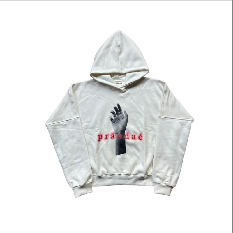 Jual [ORIGINAL] HOODIE PRAEDAE.STUDIO (hopeless romantic broken white ...