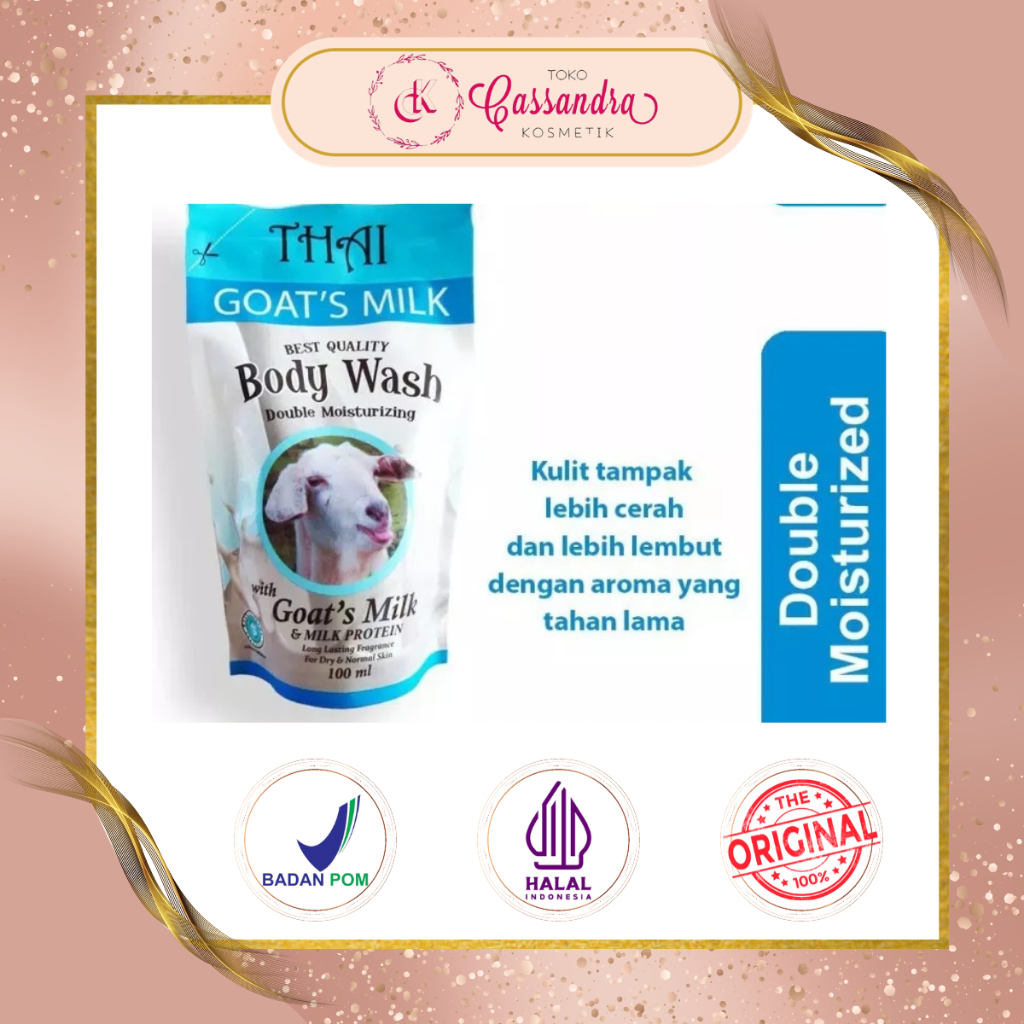 Jual THAI GOATS MILK BODY WASH 100ML | Shopee Indonesia
