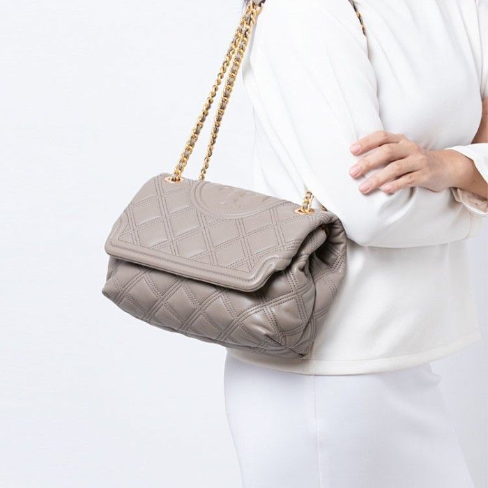 Tory burch fleming soft grey heron hotsell