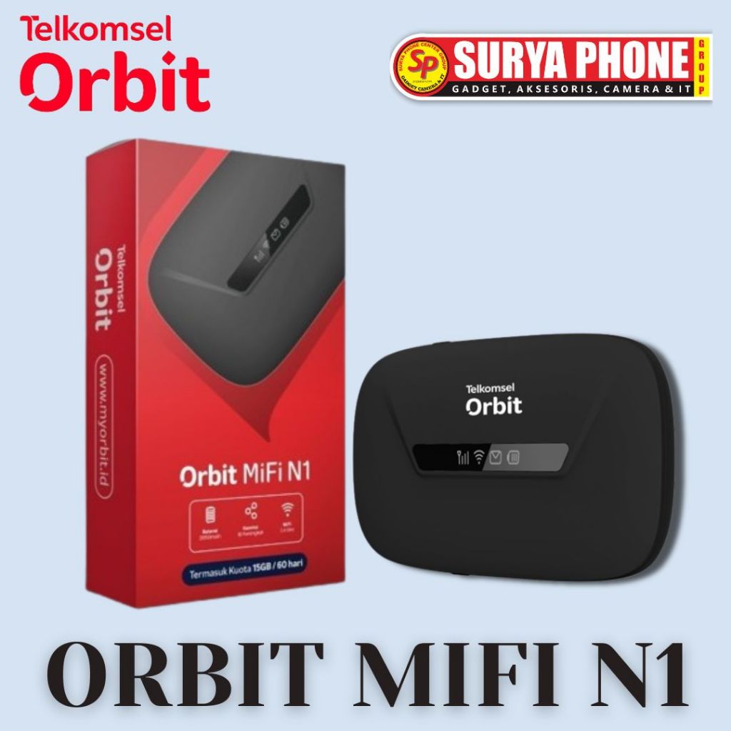 Jual Telkomsel Orbit Mifi N1 Portable Modem Wifi 4G | Shopee Indonesia