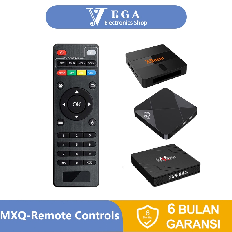 Jual Remote Control TV Box MXQ Remote For M96 Android Tv Box | Shopee ...