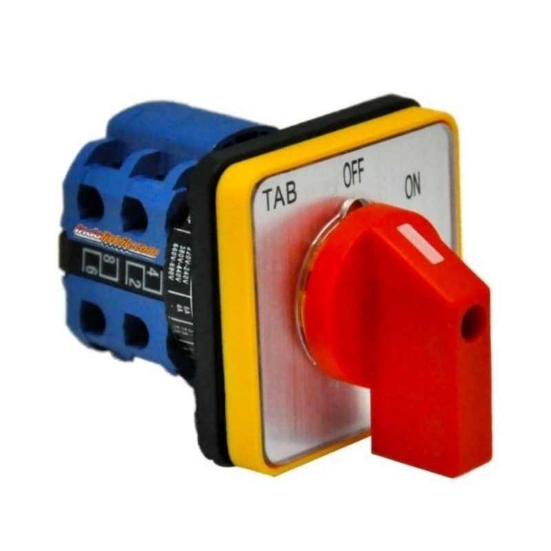 Jual Selector / Rotary switch / Change Over Switch 3P 20A ON OFF ...