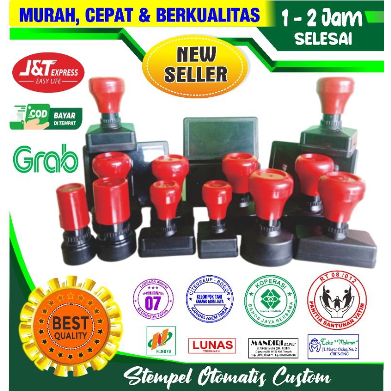 Jual stempel Custom, stempel Nilai, stempel logo, stempel lunas ...