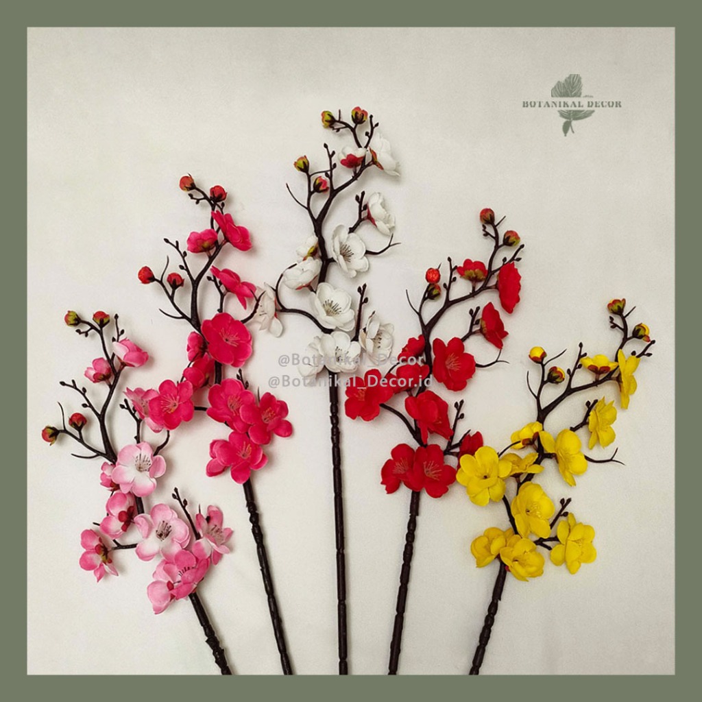 Jual Bunga Imlek Wintersweet Premium Imlek Chinese New Year Decoration