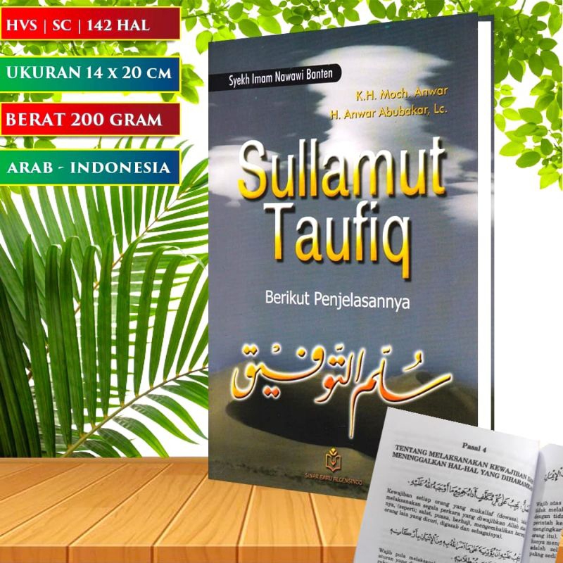 Jual Buku Terjemah Kitab Sullam Taufiq ARAB - INDONESIA HVS Ukuran A5 ...