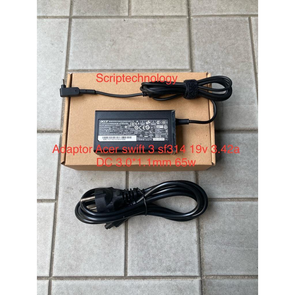 Alimentatore 65W (19V 3.42A) Per Acer: Compatibile Con Swift 3, Aspire 3/5/1, Chromebook E Molti Altri
