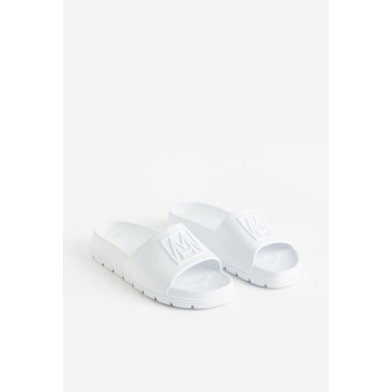 Jual H&M Slides Sandal Monogram Shopee Indonesia