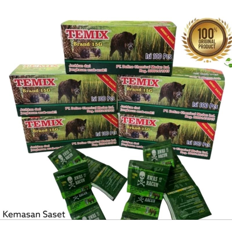 Jual THEMIX temix racun tikus sachet original | Shopee Indonesia