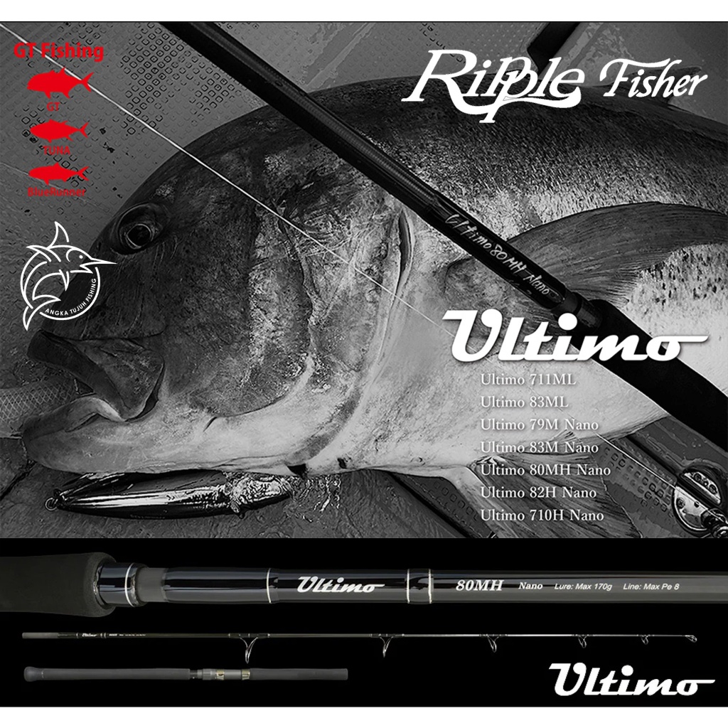 リップルフィッシャー　Ultimo 80MH 2024年 新製品紹介】Ultimo 86M/B | リップルフィッシャー