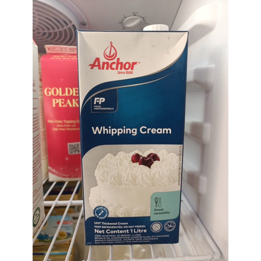 Jual Anchor Whipping Cream 1liter (Instant) Shopee Indonesia