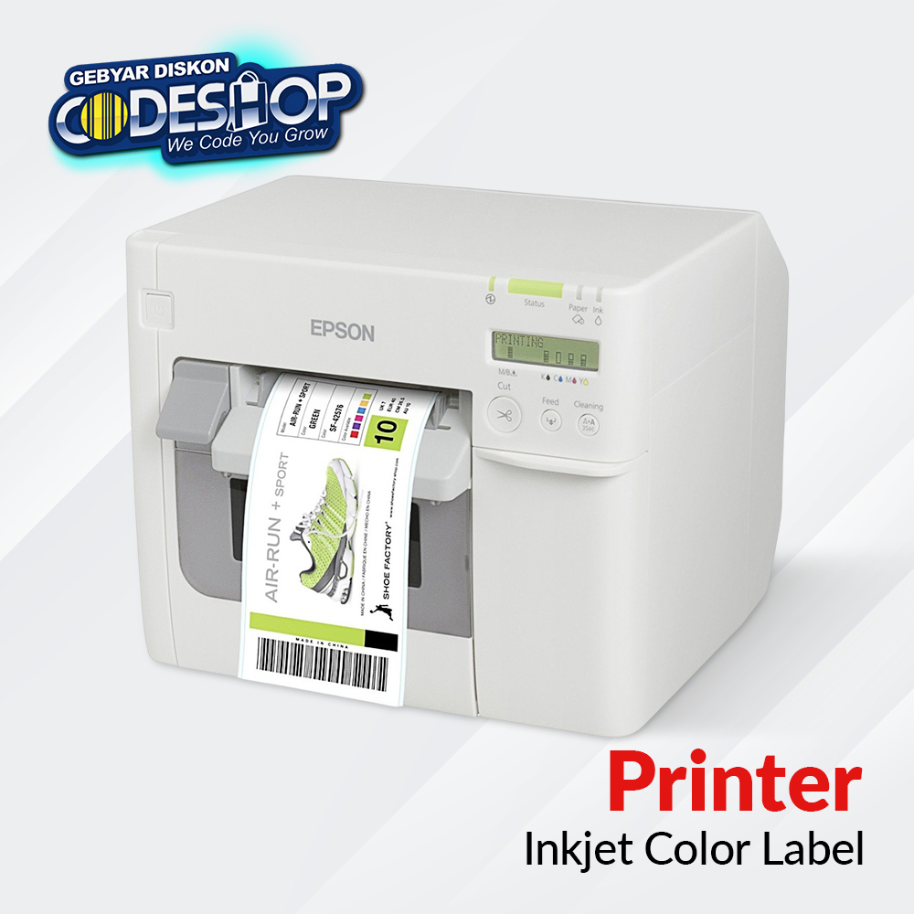 Jual Epson TMC3510 Printer Inkjet Color Cetak Label Warna USB