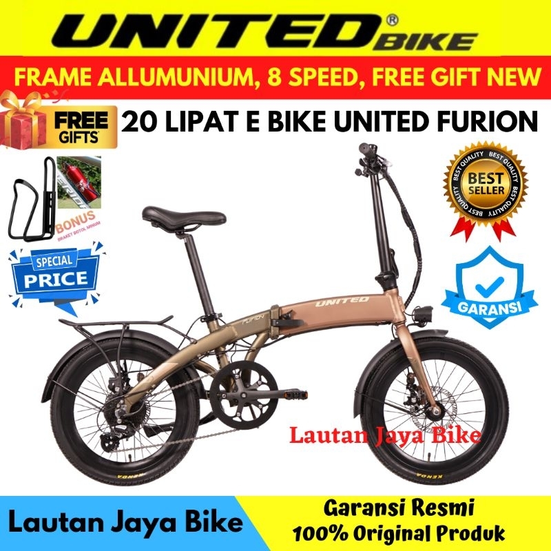 E folding sale bike united furion