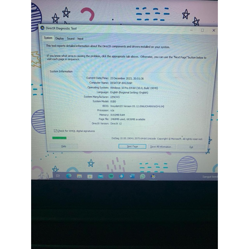 Jual LAPTOP LENOVO v330 14ikb modifikasi ssd | Shopee Indonesia