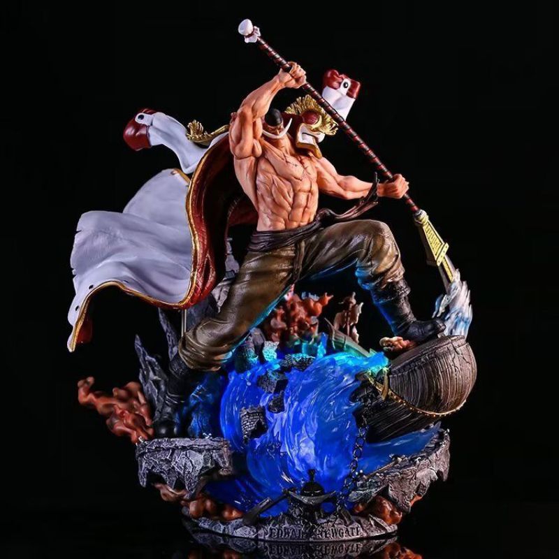 Jual Action Figure One Piece Whitebeard Shirohige Led Light One Piece Gk Edward Newgate 2557