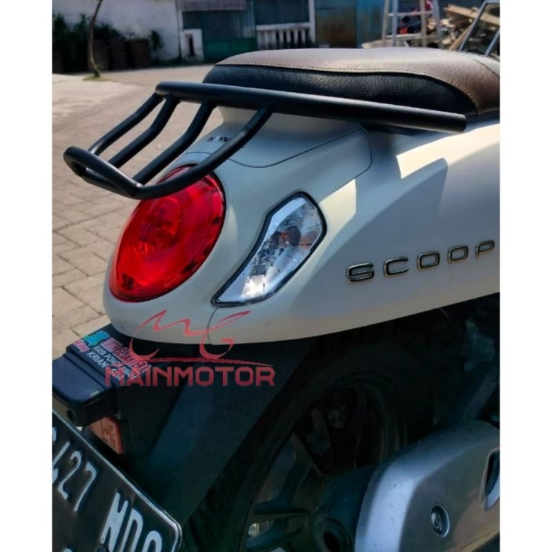 Jual REAR RACK BEHEL HONDA SCOOPY | Shopee Indonesia