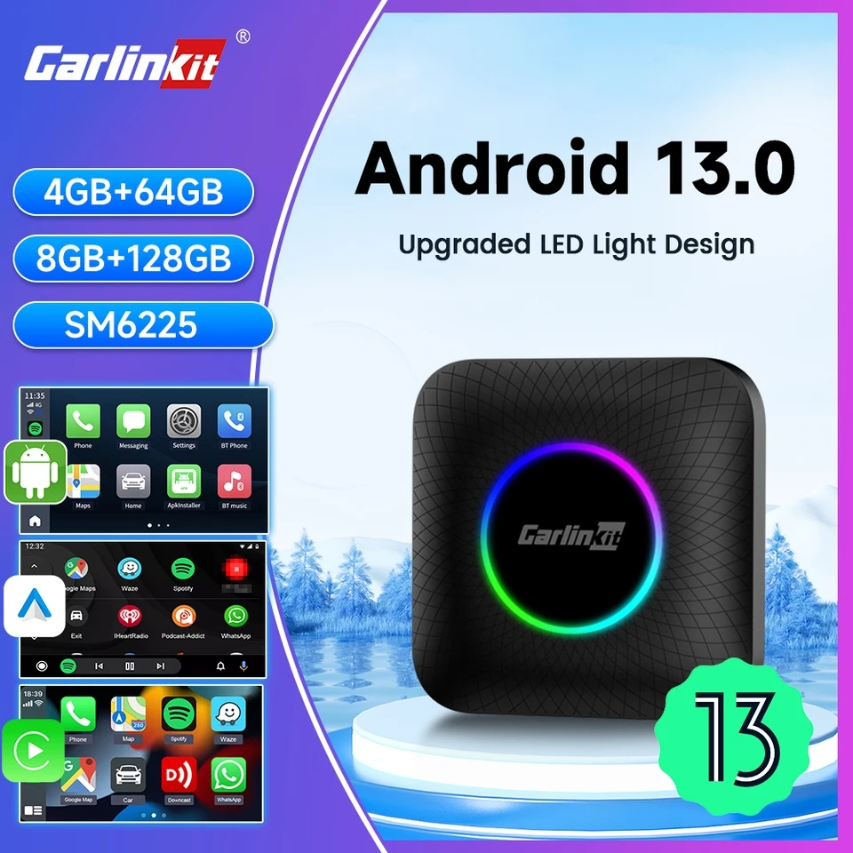 CarlinKit Tbox Ambient 8＋128GB中古