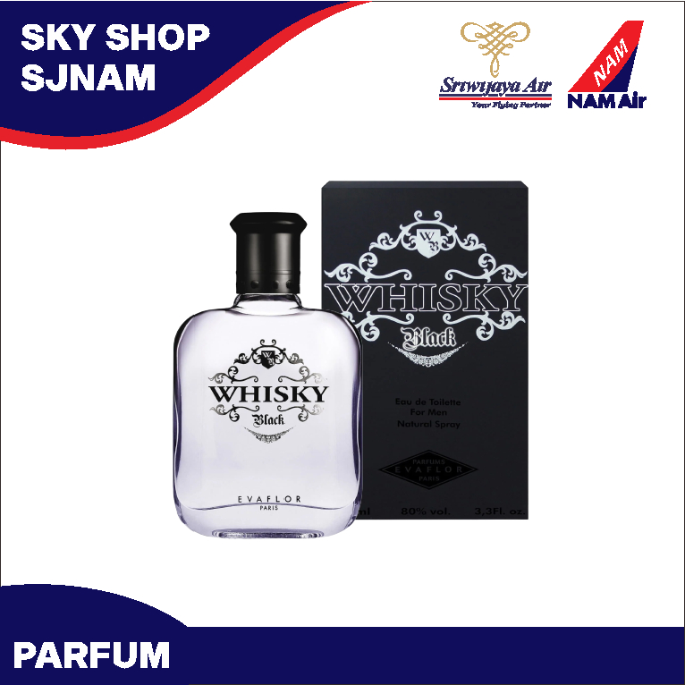 Jual Evaflor Whisky Men Black 100 ml/Evaflor Whisky Men Black 100 Ml ...
