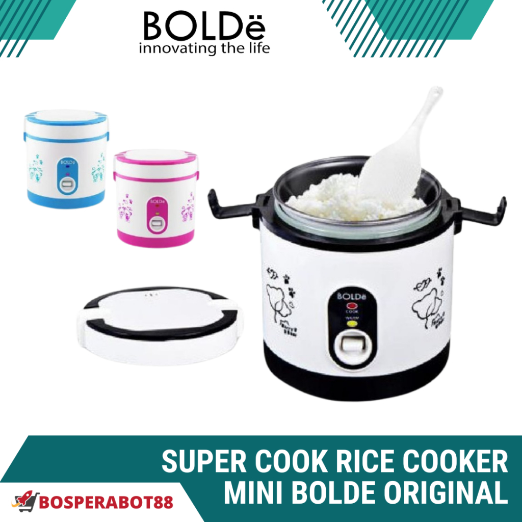 Jual Super Cook Rice cooker Mini BOLDe original Shopee Indonesia