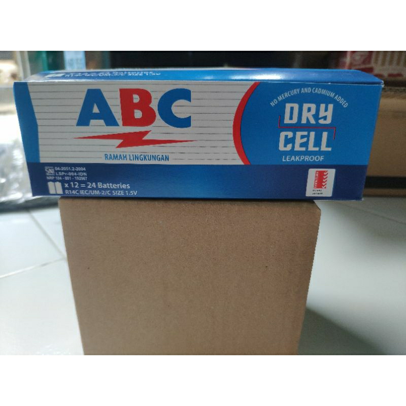 Jual batrai abc r14 / tanggung ( 1box isi 24pcs ) | Shopee Indonesia