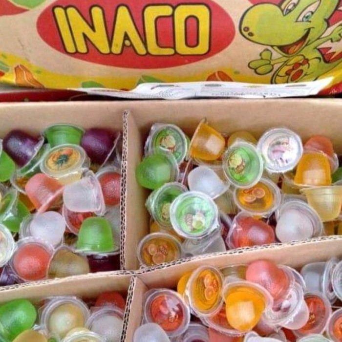 Jual Murah Inaco Mini Jelly Mix Jely pudding dengan Aneka Rasa Buah dan ...