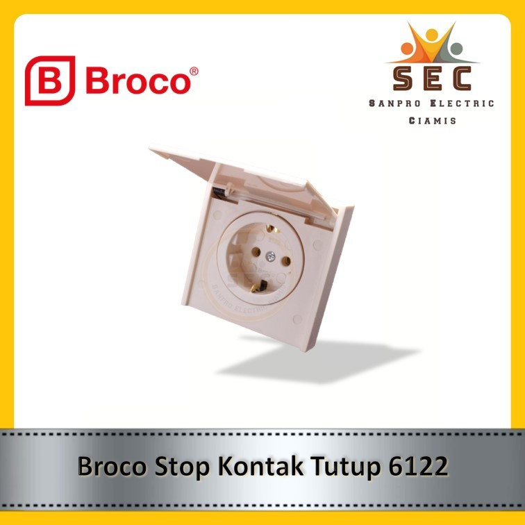 Jual STOP KONTAK BROCO IB INBOW TUTUP 6122 NEW GEE CREAM SOCKET ARDE ...