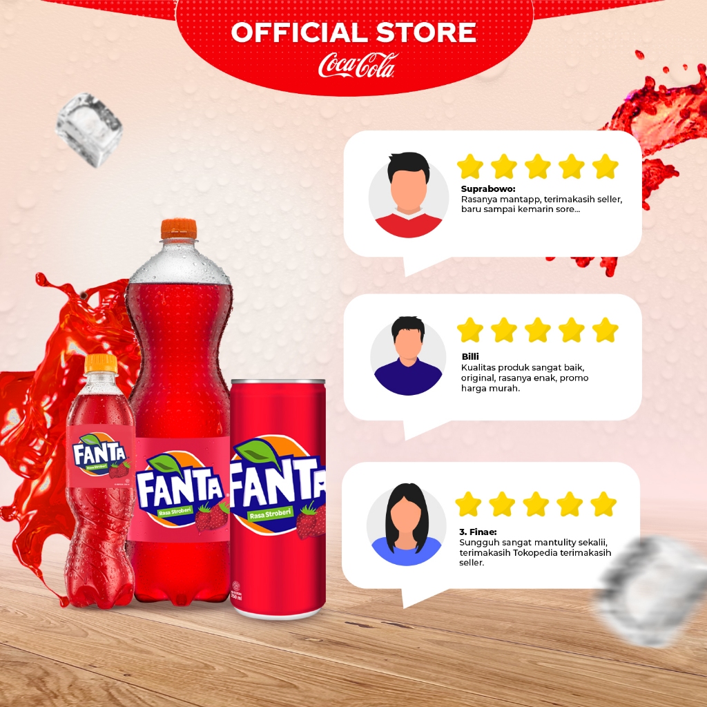 Jual Fanta Strawberry - Minuman Soda Rasa Stroberi - Kaleng 250ml - x 6 ...
