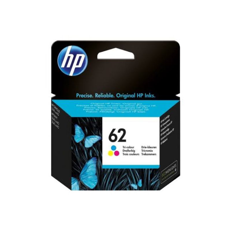 Jual Tinta HP 62 Color Original Ink Cartridge (C2P06AA) | Shopee Indonesia