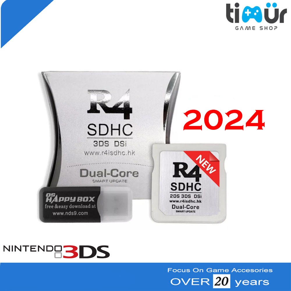 2021 Upgrade R4 SDHC Lite - R4 RTS 3DS +16GB MicroSd Card- NEW LOW