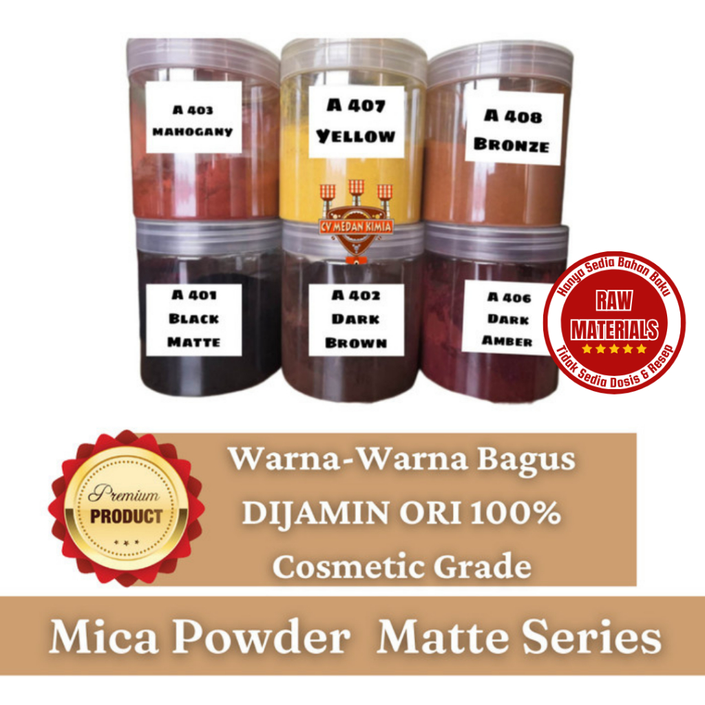 Jual Mica Powder Mica Pewarna Bubuk Matte Series Mica Powder Matte 10gr ...