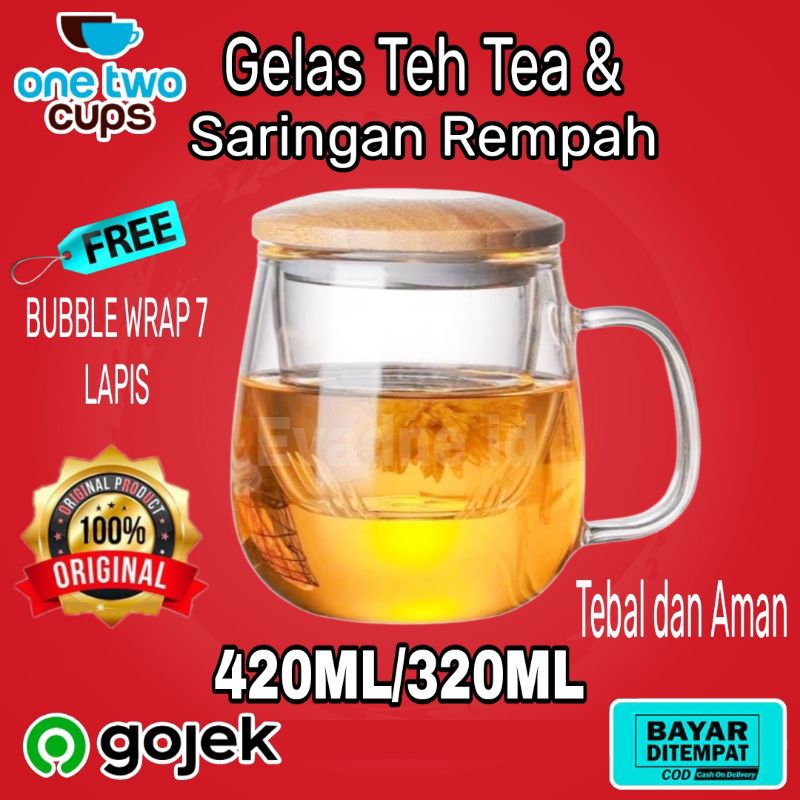 Jual Gelas Cangkir Mug Teh Tea Cup Mug With Infuser Filter C225 Shopee Indonesia 8200