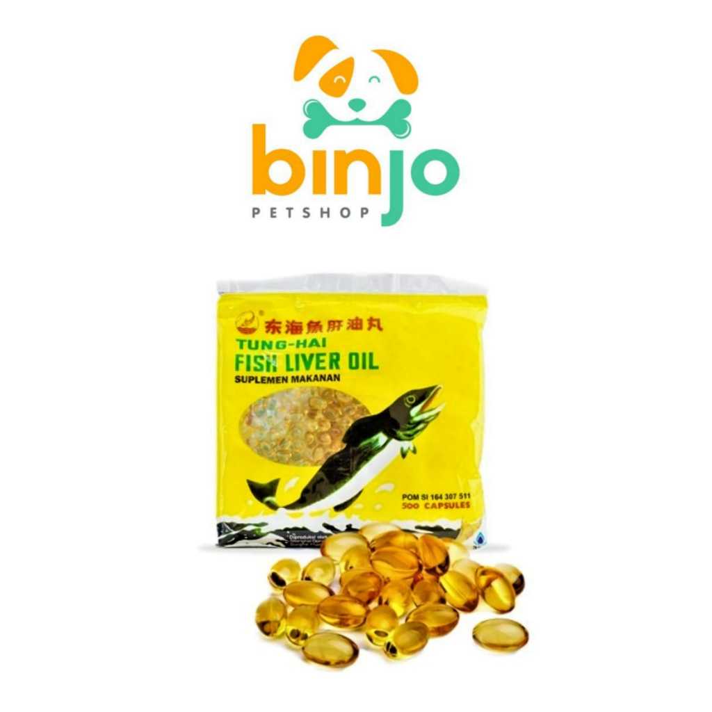 Jual Minyak Ikan/ Fish Liver Oil Untuk Hewan Kucing Anjing Hamster