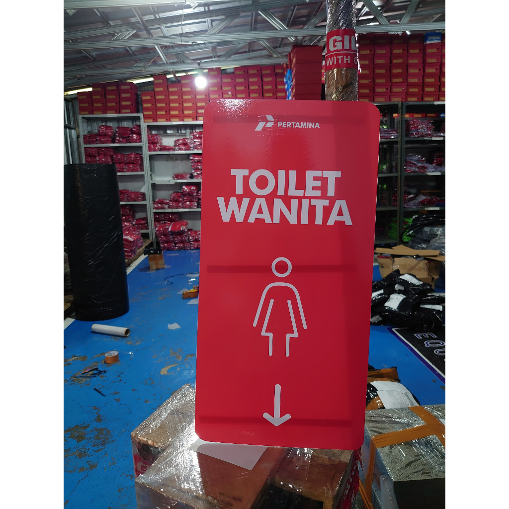 Jual Akrilik Toilet Spbu Akrilik Mushola Spbu Akrilik FA Sign spbu ...