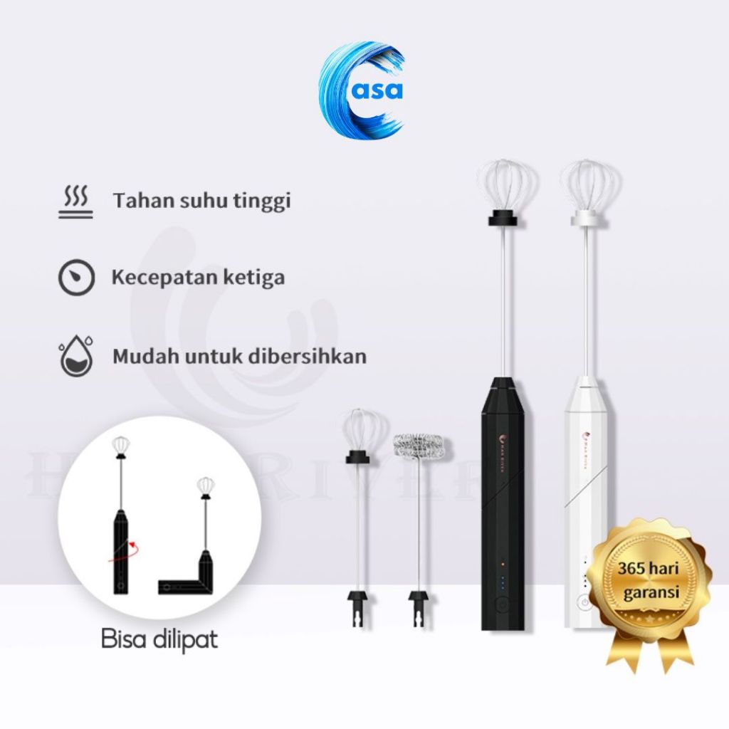 Jual Casao Mixer Pembuih Susu Pengocok Telur Handheld Blender Milk Frother Electric Mixer