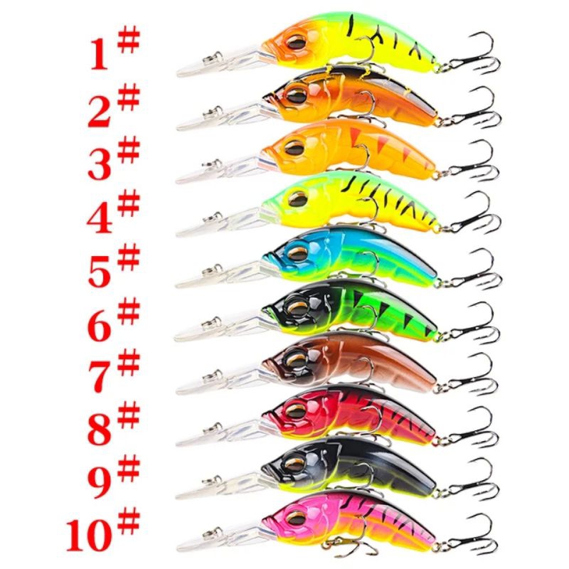 Jual minnow bongkok floating lidah panjang | Shopee Indonesia