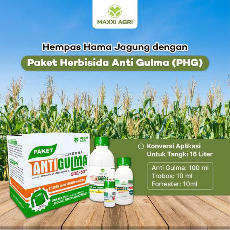 Jual Paket Anti gulma + forrester racun ulat untuk tanaman jagung ...