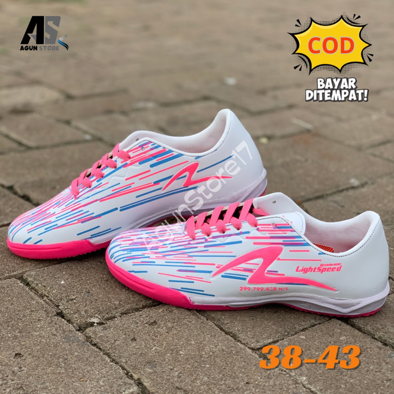 Jual Sepatu Futsal specs reborn terbaru/ sepatu futsal specs lightspeed