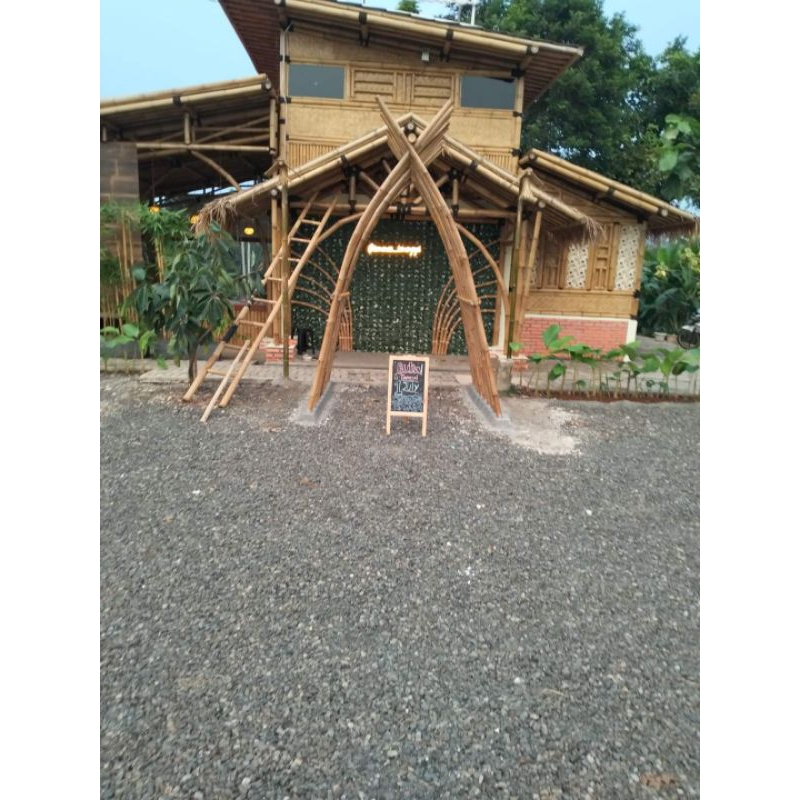 Jual RESTO BAMBU MINIMALIS KHAS SUNDA HARGA PER METER | Shopee Indonesia