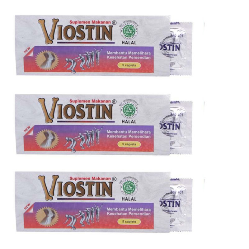 Jual Viostin Halal 1 Strip | Shopee Indonesia