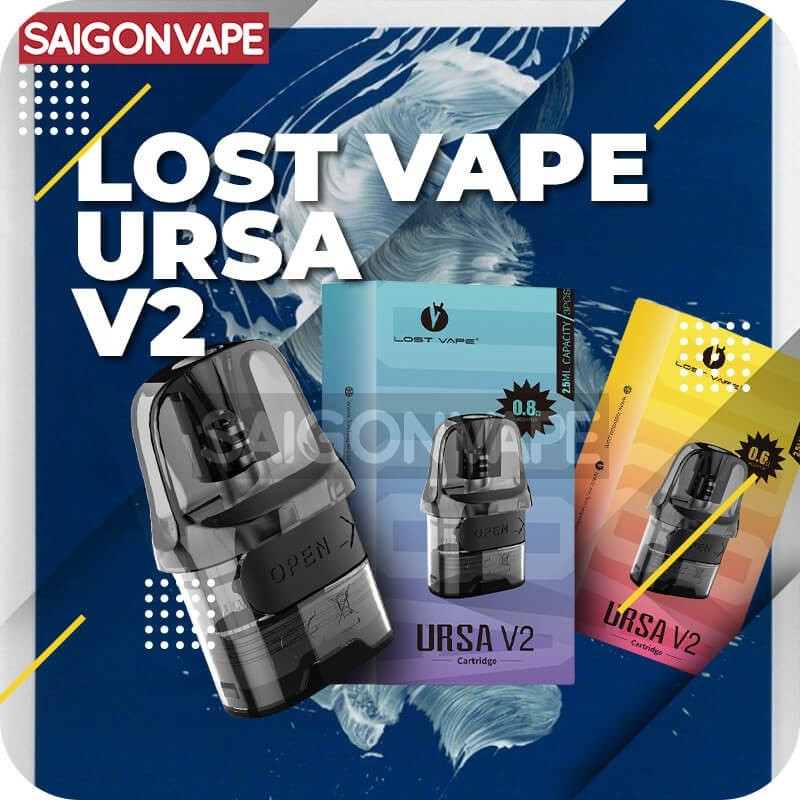 Jual Ursa Nano Pod Replacement Cartridge V Original By Lostvape Satuan Shopee Indonesia