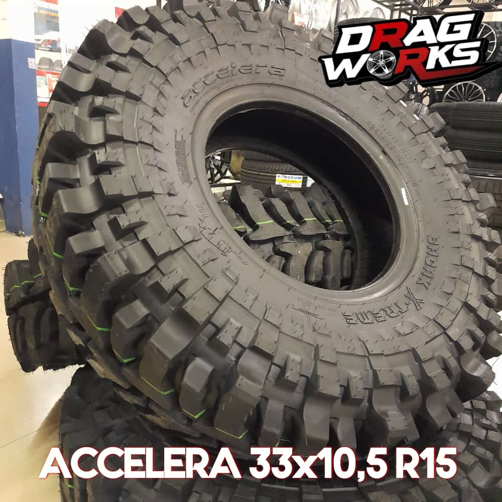 Jual BAN MOBIL OFFROAD 33X10,5 R15 TYPE ACCELETRA BADAK X-TREME UNTUK ...