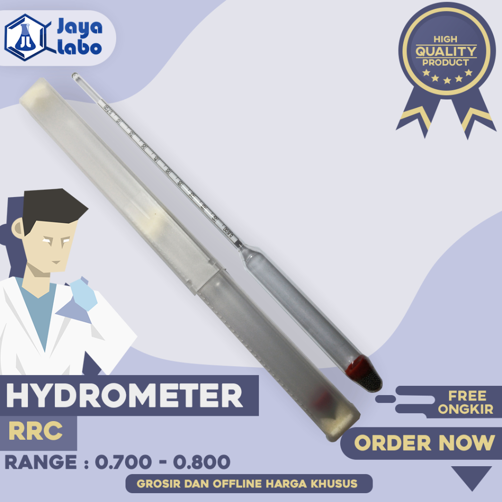 Jual RRC Hidrometer Skala 0 700 0 800 Hydrometer Shopee Indonesia