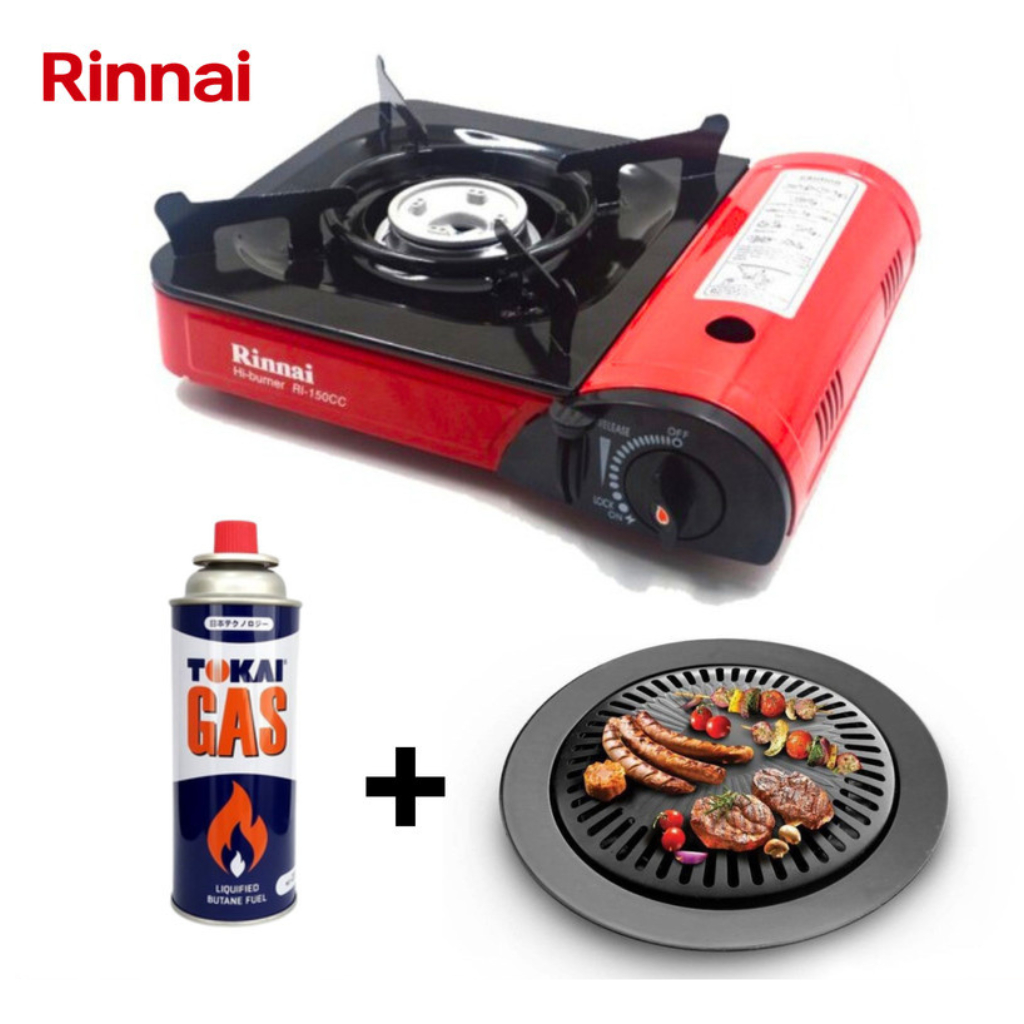 Jual Kompor Portable Rinnai Ri Cc Camping Grill Panggangan Gas