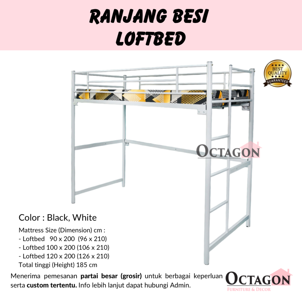 Harga 2024 loft bed