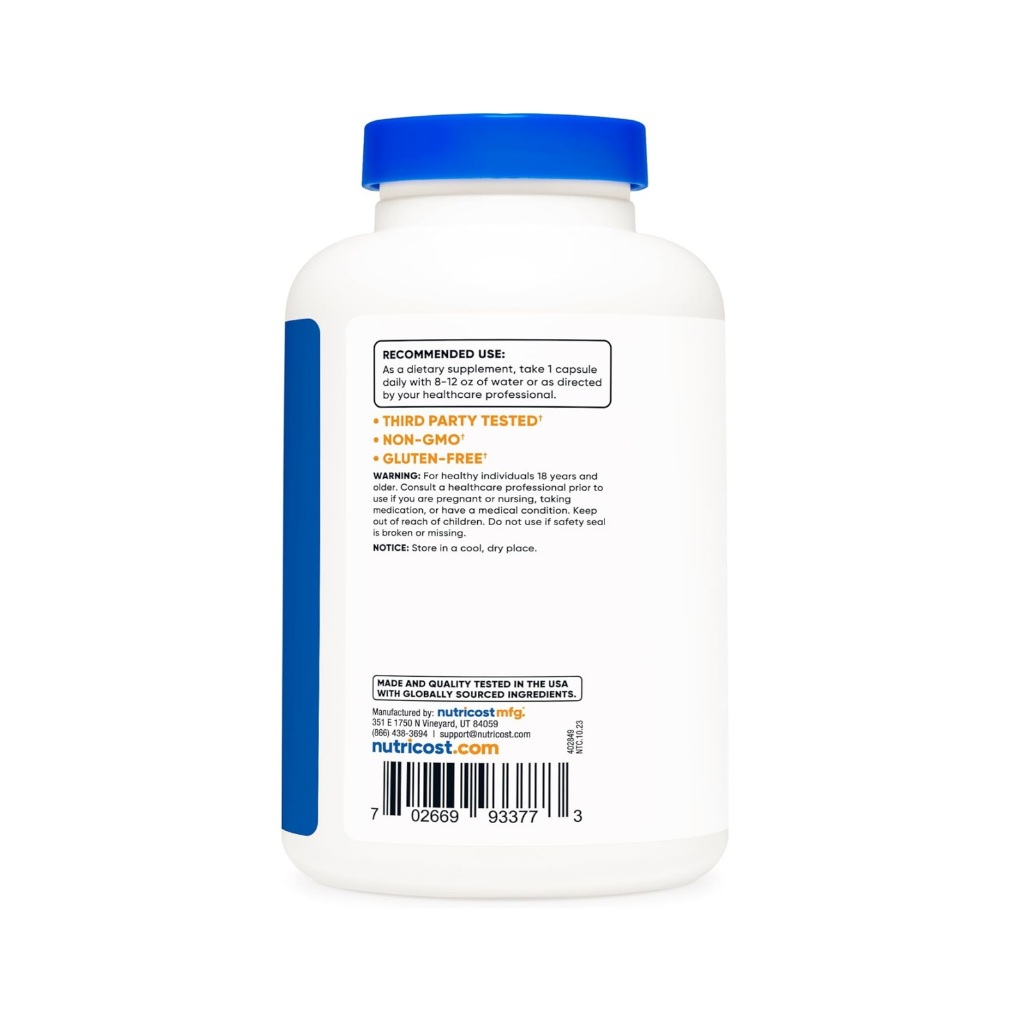 Jual Nutricost Niacinamide Vitamin B3 500mg Suplemen Energi dan Kulit ...