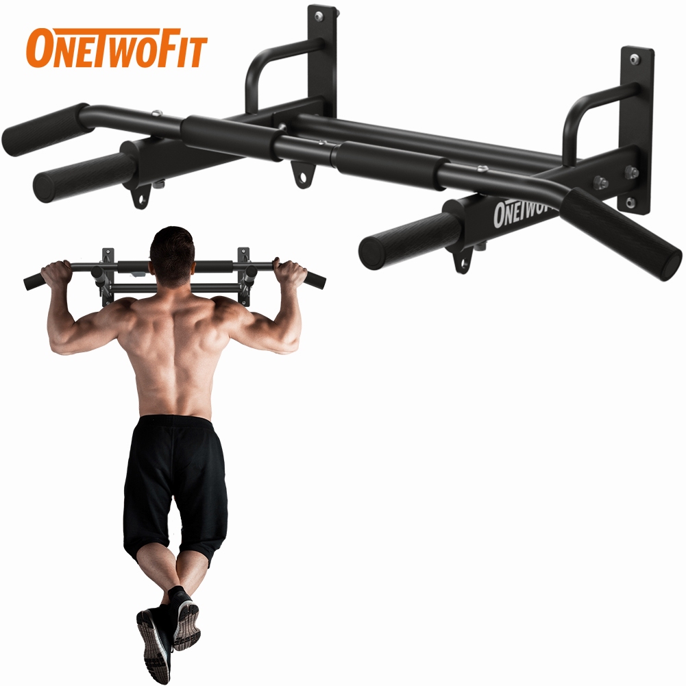 Jual OneTwoFit New Pull Up Bar Wall Chin Up Multifunctional Wall ...