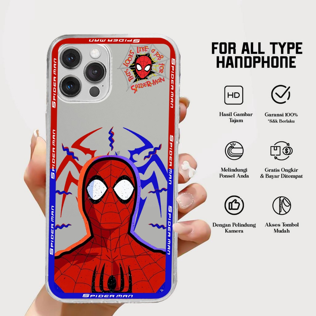 Jual Case Motif Spiderman IPHONE IP IP IP IP 11 IP 13 IP 12