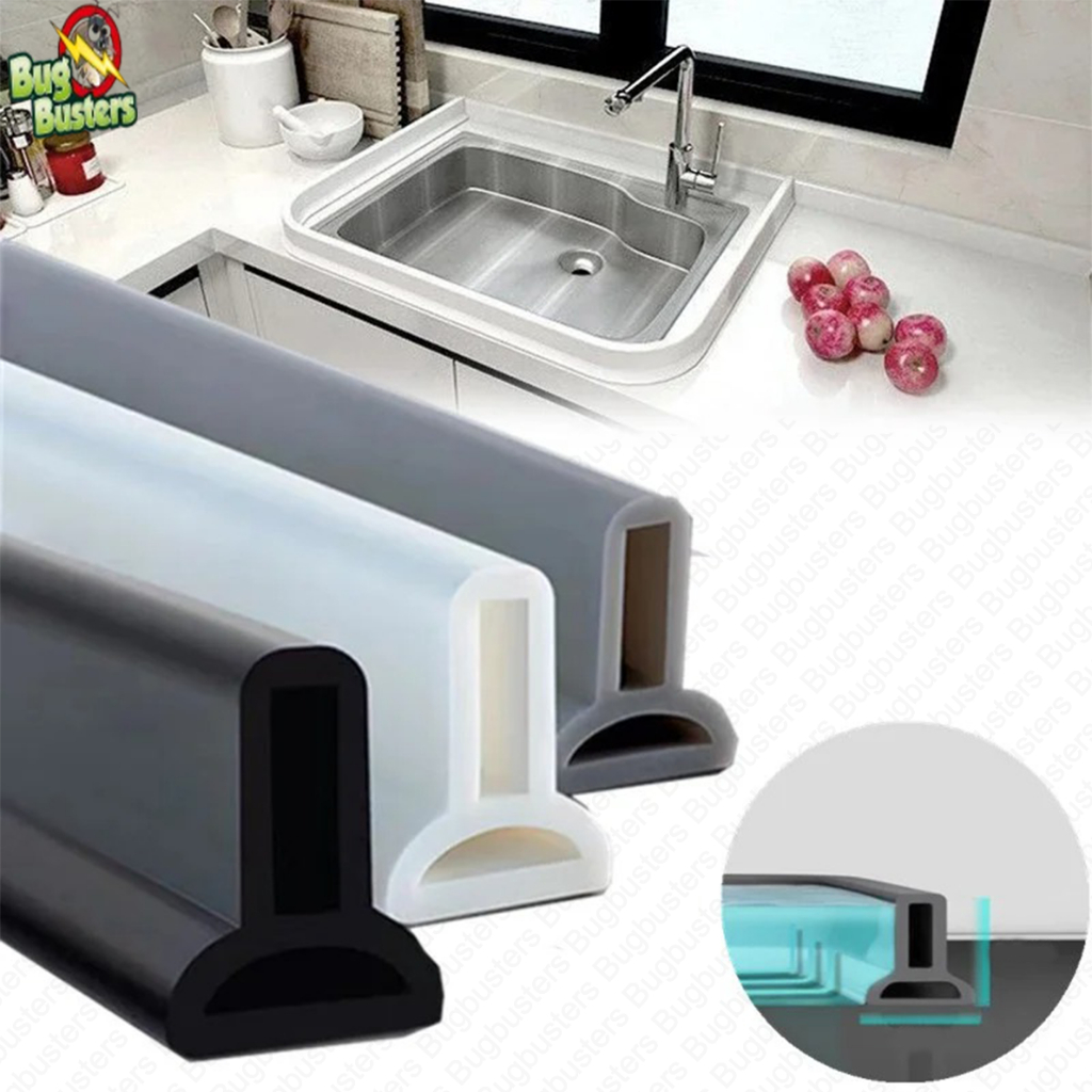 Jual ALEENK Water Stopper Bathroom Wastafel Karet Penahan Air 2 Meter