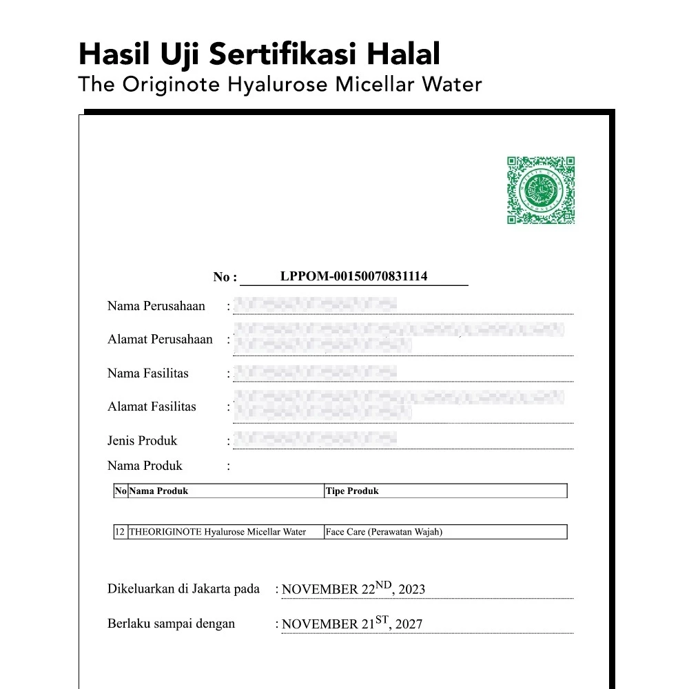 Originote Bundel Pembersih Wajah Cicamide dan Hyalurose Micellar Water
